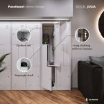 JAN NOWAK 4-compartment OHS wardrobe for clothes JULIA