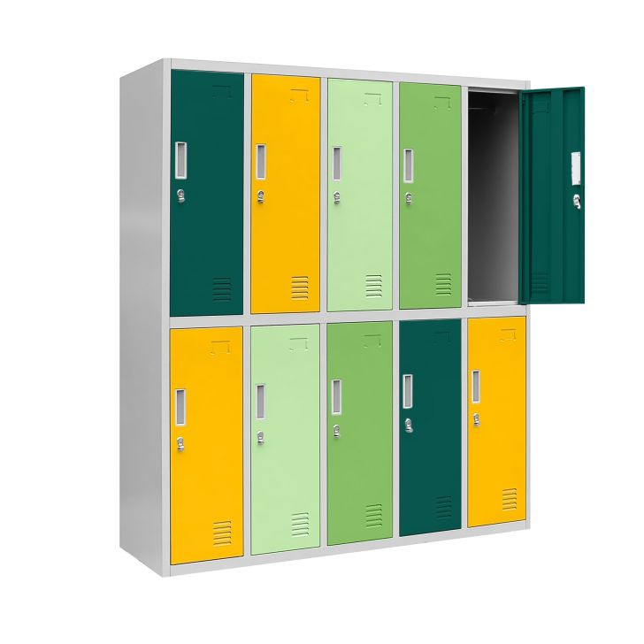 JAN NOWAK 10-door OHS school wardrobe for clothes BARTUŚ