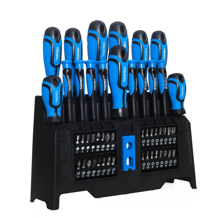 Screwdriver and bit set 50 pcs