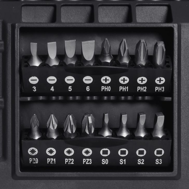 Screwdriver and bit set 50 pcs