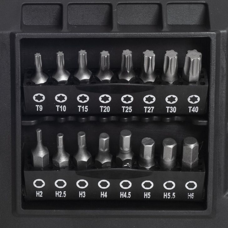 Screwdriver and bit set 50 pcs