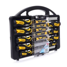 Screwdriver and bit set 34 pcs 2