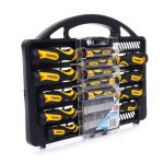 Screwdriver and bit set 34 pcs