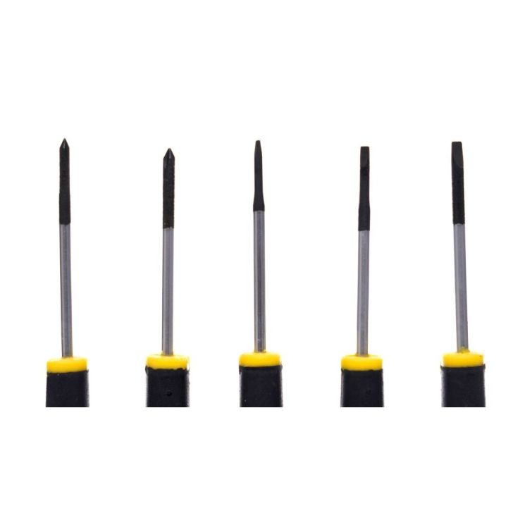 Screwdriver and bit set 34 pcs