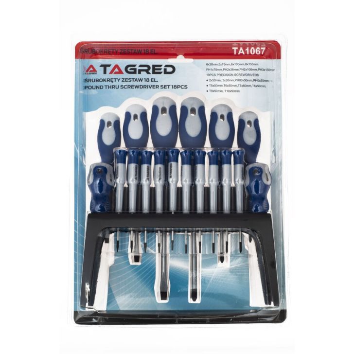 Screwdriver set 18 pcs