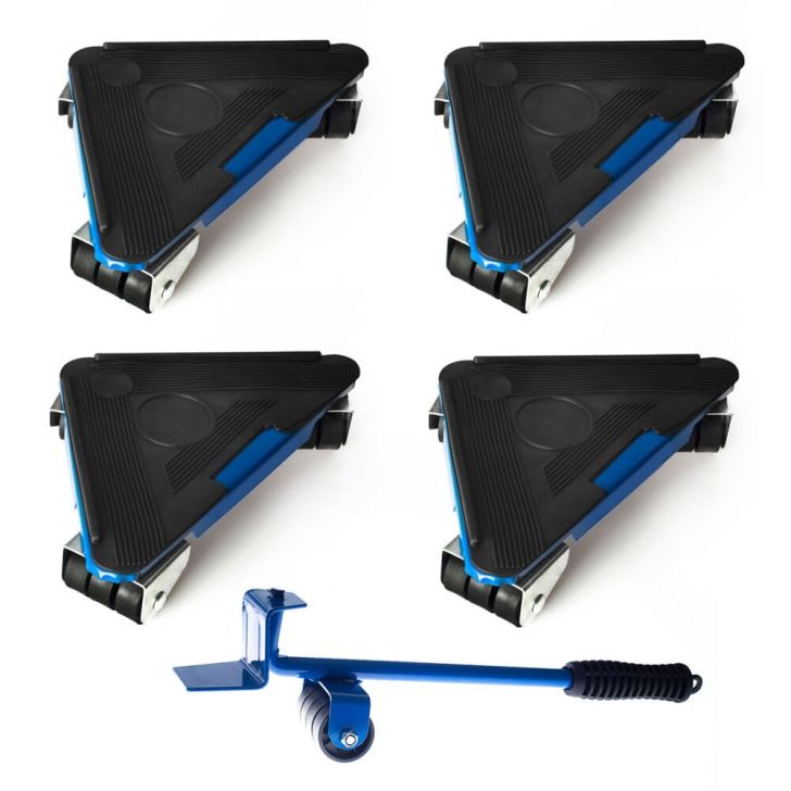 For transporting and moving furniture and cabinets, 5-piece set.