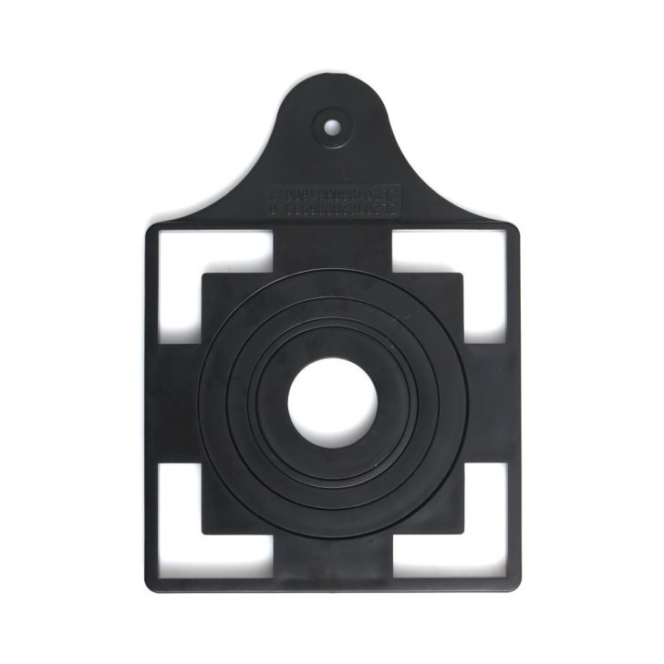 Template, ruler, template for marking holes on flat surfaces, tiles, 12-element tiles