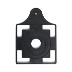 Template, ruler, template for marking holes on flat surfaces, tiles, 12-element tiles