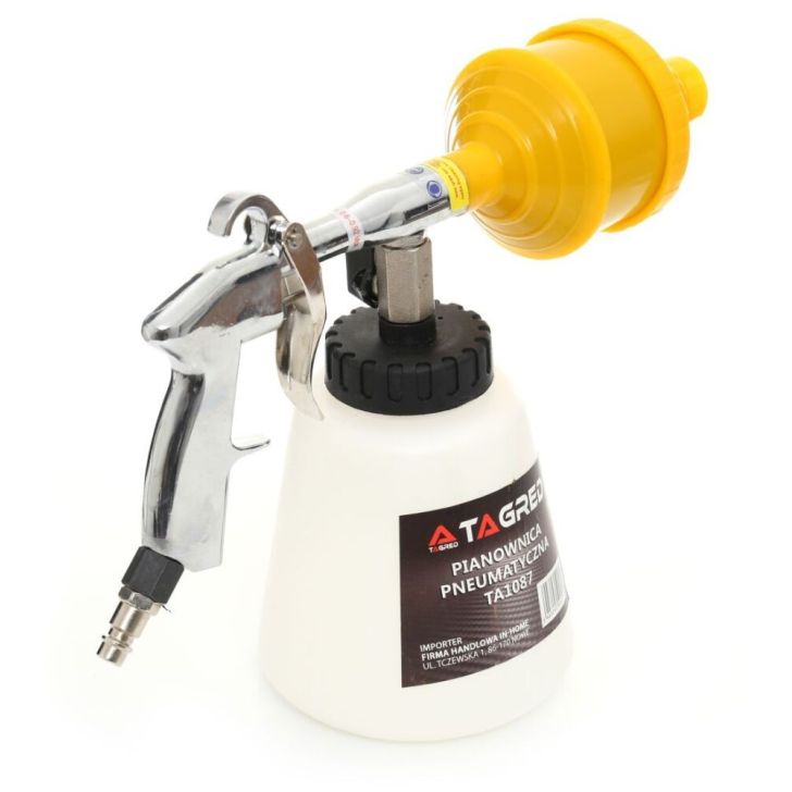 Pneumatic foam gun