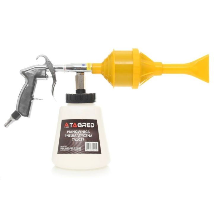 Pneumatic foam gun