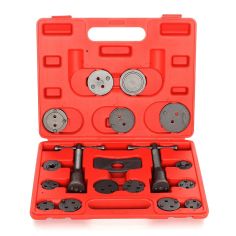 Repair kit for pressing brake pistons 18 pcs. + suitcase 2