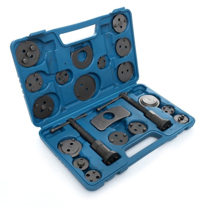 Brake piston repair and pressing kit 21 pcs. + suitcase