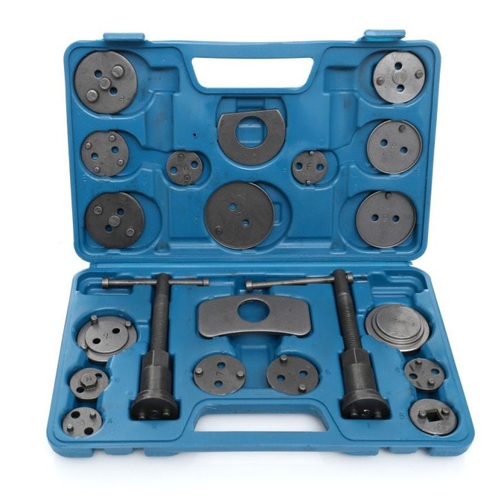 Brake piston repair and pressing kit 21 pcs. + suitcase