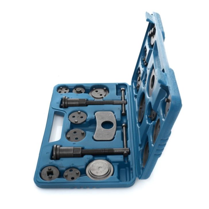 Brake piston repair and pressing kit 21 pcs. + suitcase