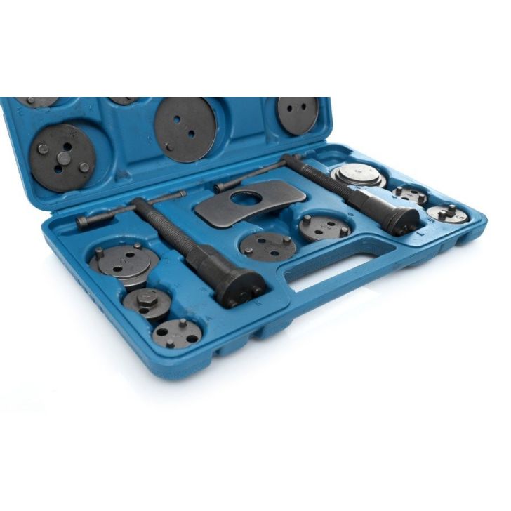 Brake piston repair and pressing kit 21 pcs. + suitcase