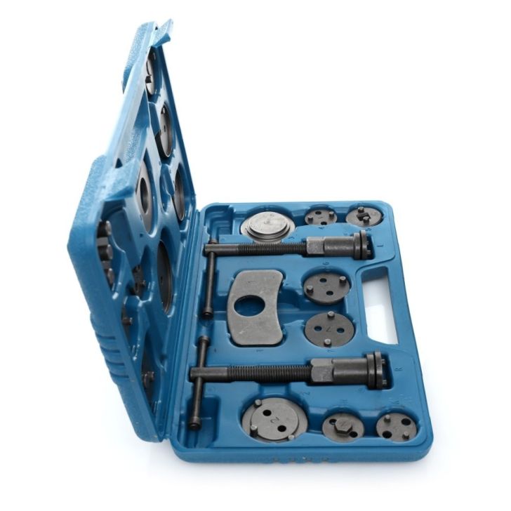 Brake piston repair and pressing kit 21 pcs. + suitcase