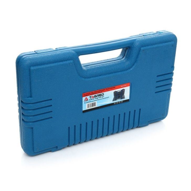 Brake piston repair and pressing kit 21 pcs. + suitcase