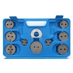 Repair kit for pressing brake pistons 22 pcs. + suitcase