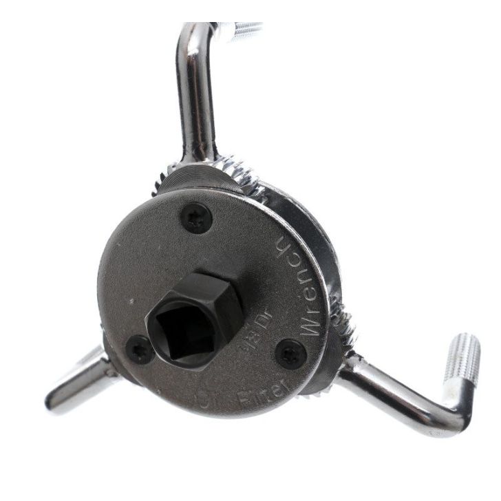 Oil filter wrench 70-120, three-lever 1/2 3/8