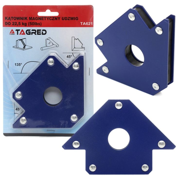 Magnetic welding angle bar load capacity up to 22.5 kg