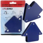 Magnetic square load capacity up to 11.5 kg