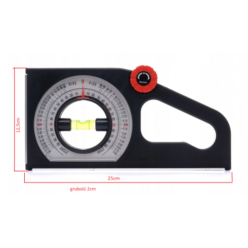 Slīpuma mērītājs, inklinometrs, goniometrs, transportieri