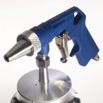Marked sandblasting gun, 1L metal tank + nozzle