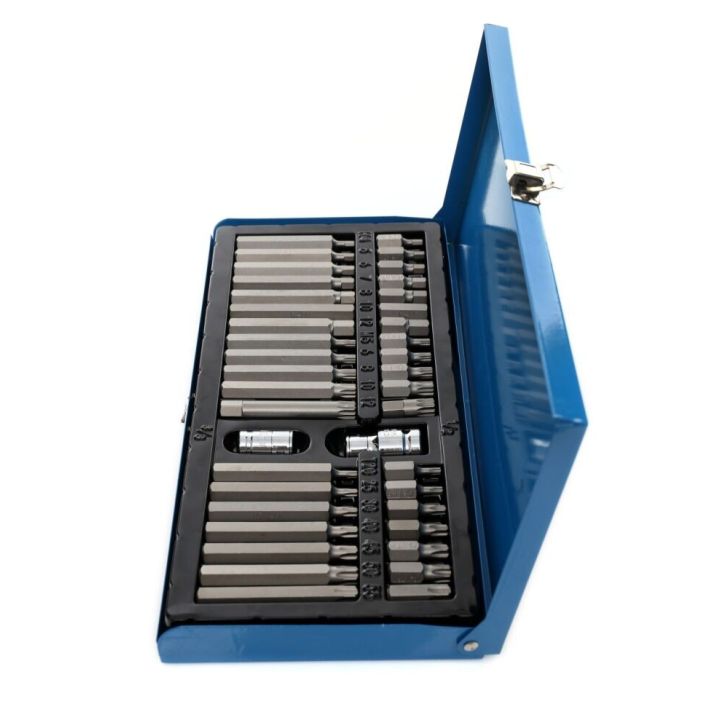 Биты, torx, шлиц, ключи-шестигранники, набор 40 шт.