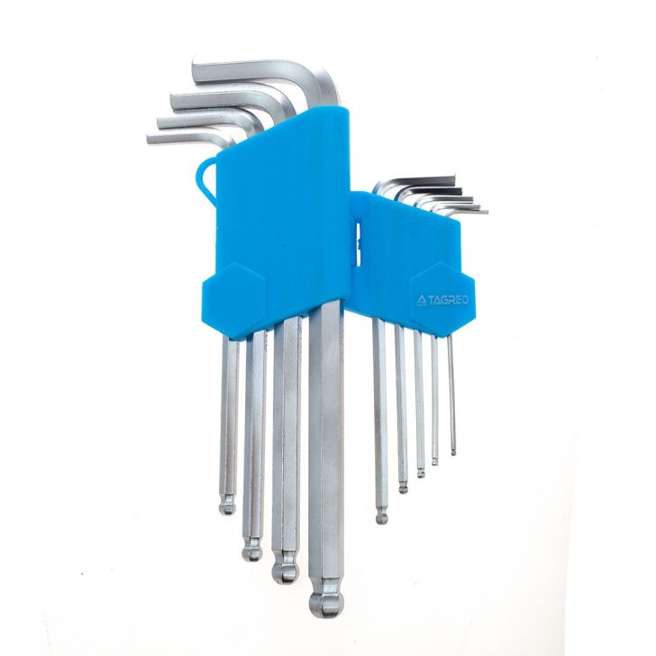 Screwdriver set HEX, 9 pcs.