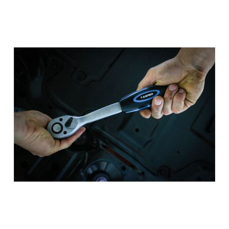 Reversible wrench 1/4”, 160 mm, 72 teeth