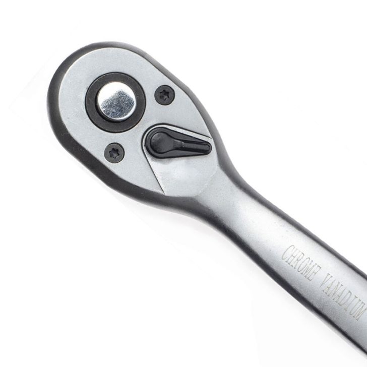 Ключ реверсивный 1/2", 260 мм, 72 зубца