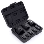 Impact reducers, reducing adapters 1/2" 1/4" 3/8" 3/4" with ball, adapters, set of 8 pcs.