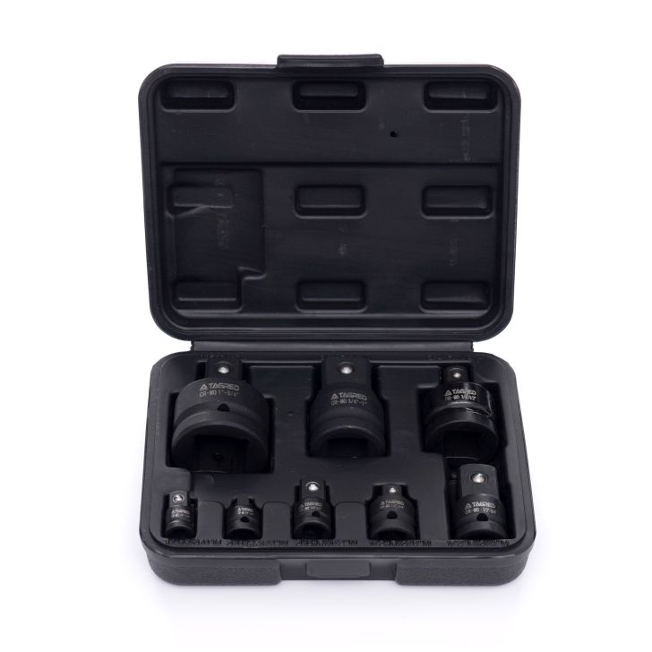 Impact reducers, reducing adapters 1/2" 1/4" 3/8" 3/4" with ball, adapters, set of 8 pcs.