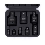 Impact reducers, reducing adapters 1/2" 1/4" 3/8" 3/4" with ball, adapters, set of 8 pcs.