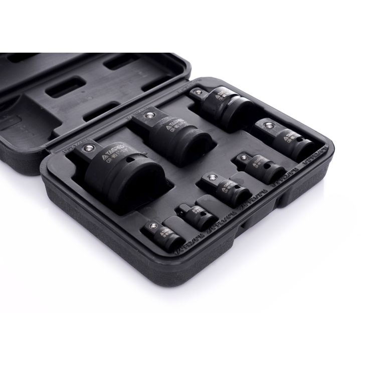 Impact reducers, reducing adapters 1/2" 1/4" 3/8" 3/4" with ball, adapters, set of 8 pcs.