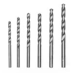 Metal drill bits, cylindrical HSS drill bit 1-10 mm 19-pcs.