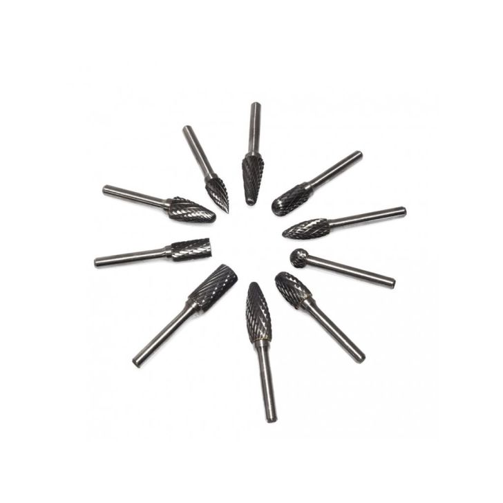 Burr cutter set 6mm (10 pcs)