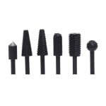 Shank cutters 6 pcs HSS cutters, for metal, wood