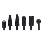 Shank cutters 6 pcs HSS cutters, for metal, wood