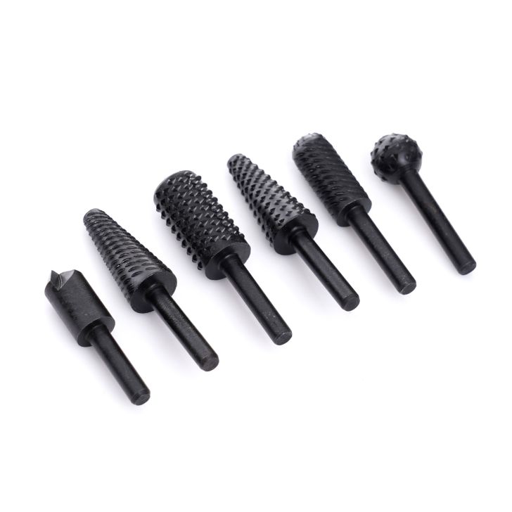 Shank cutters 6 pcs HSS cutters, for metal, wood