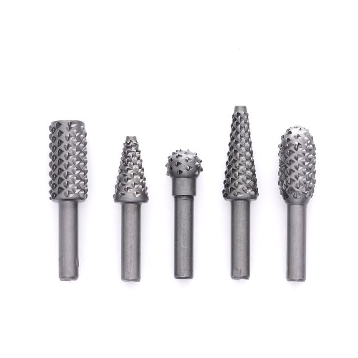 End mills, profile mills, shaped mills for wood, rasp, gears 6.3 mm