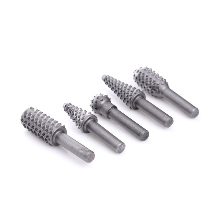 End mills, profile mills, shaped mills for wood, rasp, gears 6.3 mm