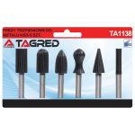 Shank cutters 6 pcs HSS cutters, for metal