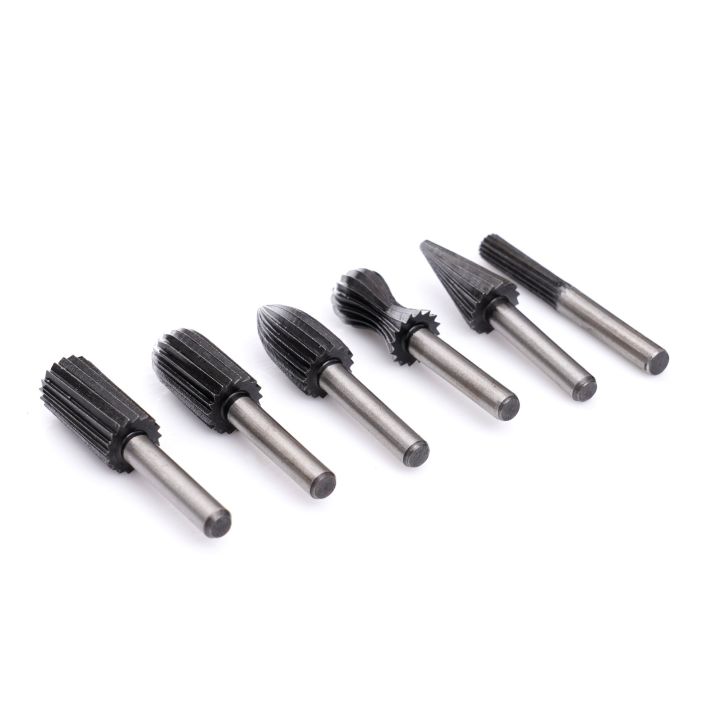 Shank cutters 6 pcs HSS cutters, for metal