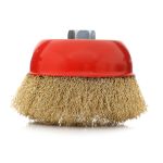 Щетка из латунной проволоки, латунная щетка для лица 125 мм M14