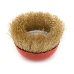 Misiņa stiepļu suka, misiņa sejas suka 125mm M14