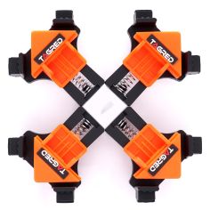 Angle clamps, corner clamps, carpenter's clips - set of 4 pieces