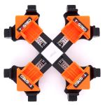 Angle clamps, corner clamps, carpenter's clips - set of 4 pieces