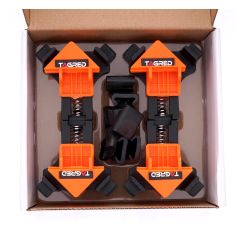 Angle clamps, corner clamps, carpenter's clips - set of 4 pieces 2
