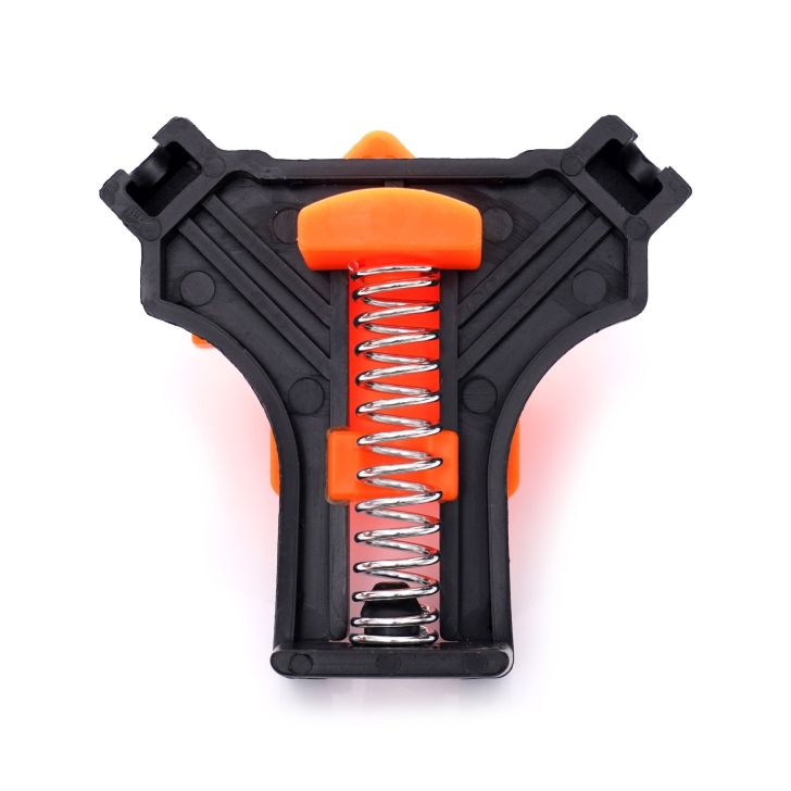 Leņķa skavas, stūra skavas, galdnieka klipši - komplektā 4 gab